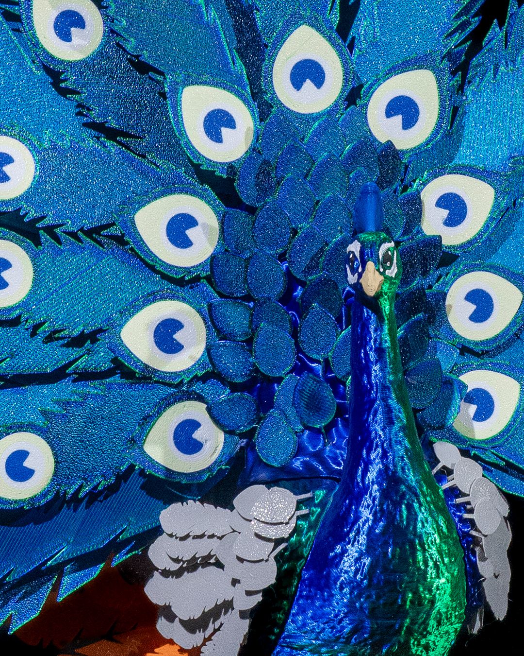 Peacock 3D Puzzle - THE FLAPJACK3D STORE