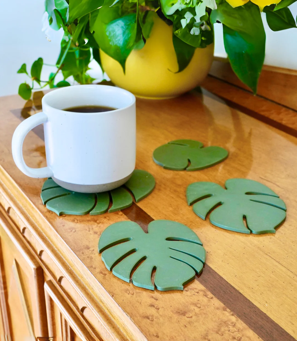 Monstera Coasters - THE FLAPJACK3D STORE