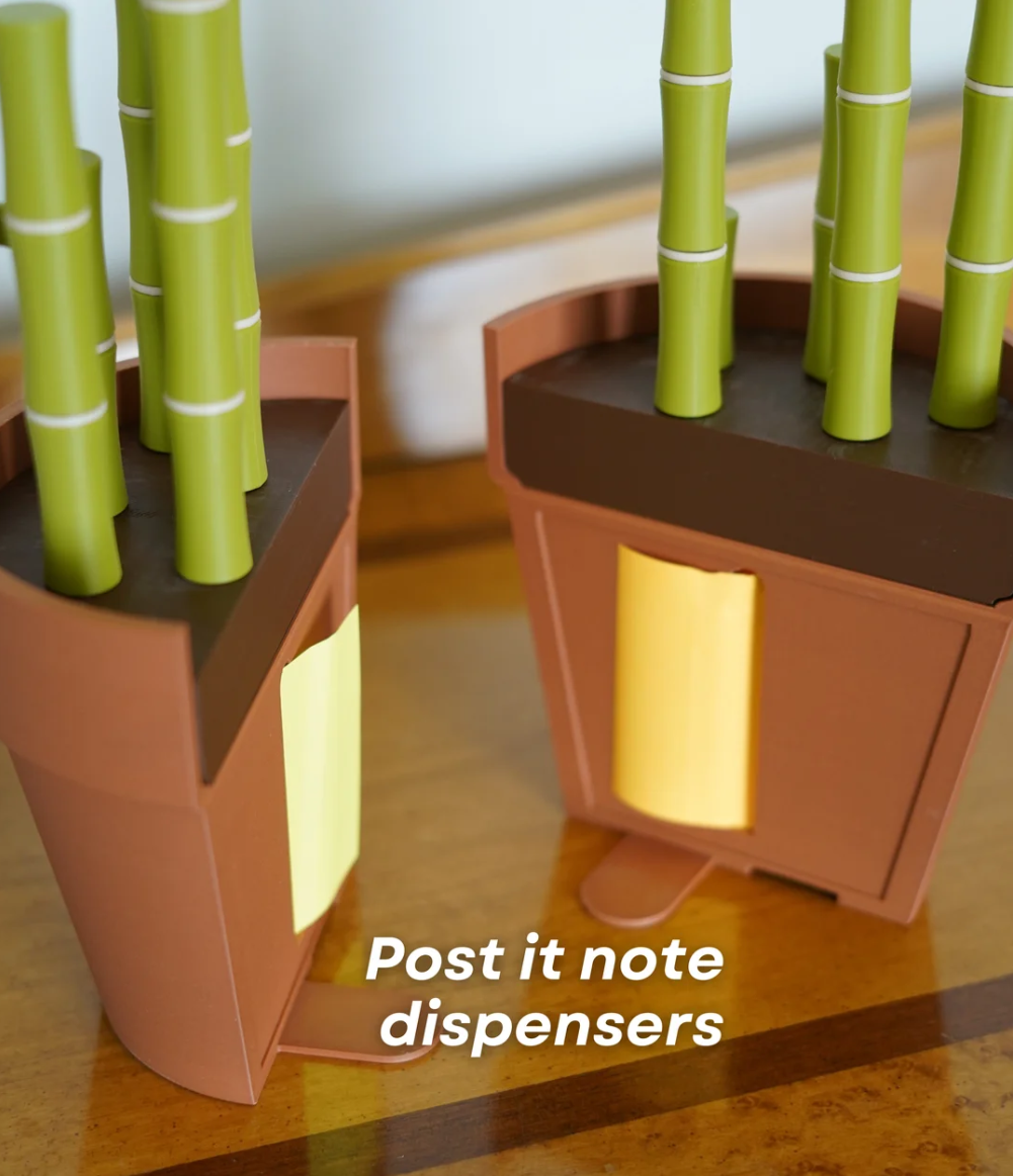 Bamboo Bookend - THE FLAPJACK3D STORE