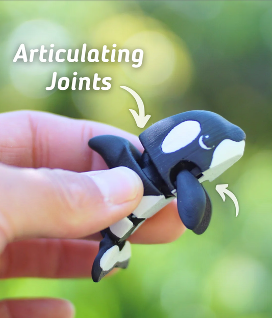 Articulated Orca - THE FLAPJACK3D STORE