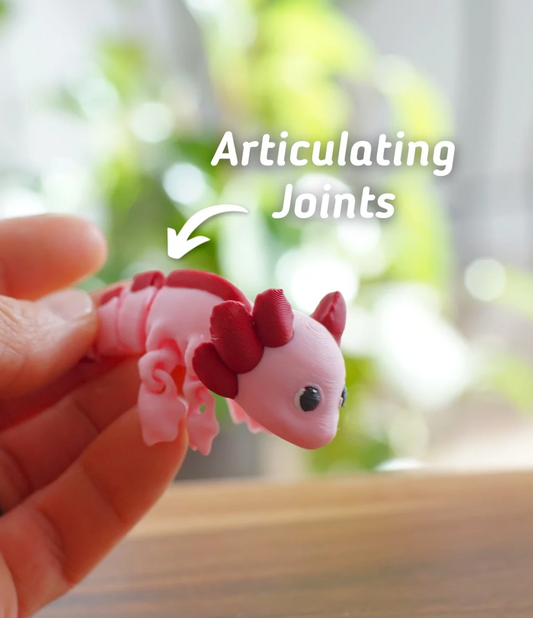 Articulated Axolotl - THE FLAPJACK3D STORE