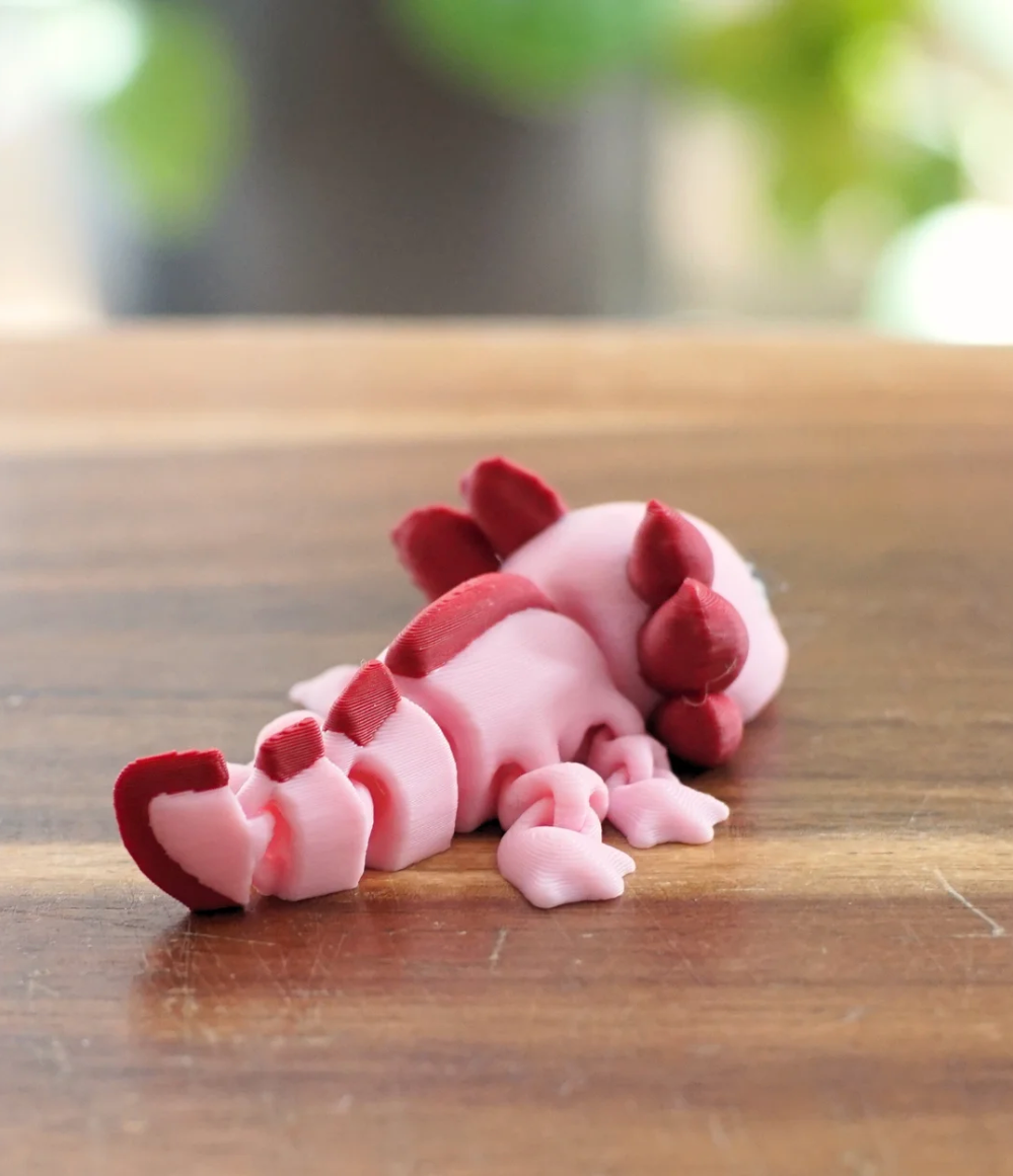 Articulated Axolotl - THE FLAPJACK3D STORE