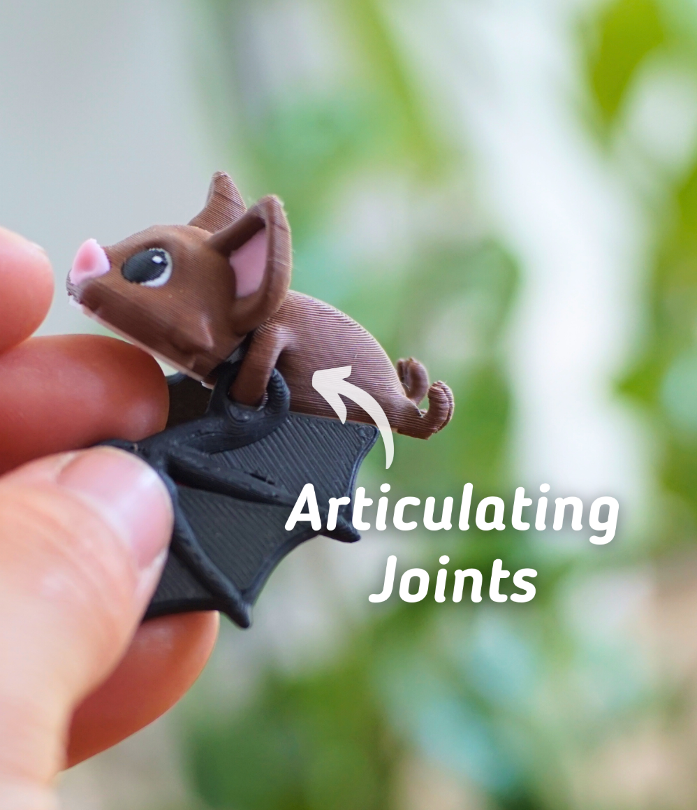 Articulated Bat - THE FLAPJACK3D STORE
