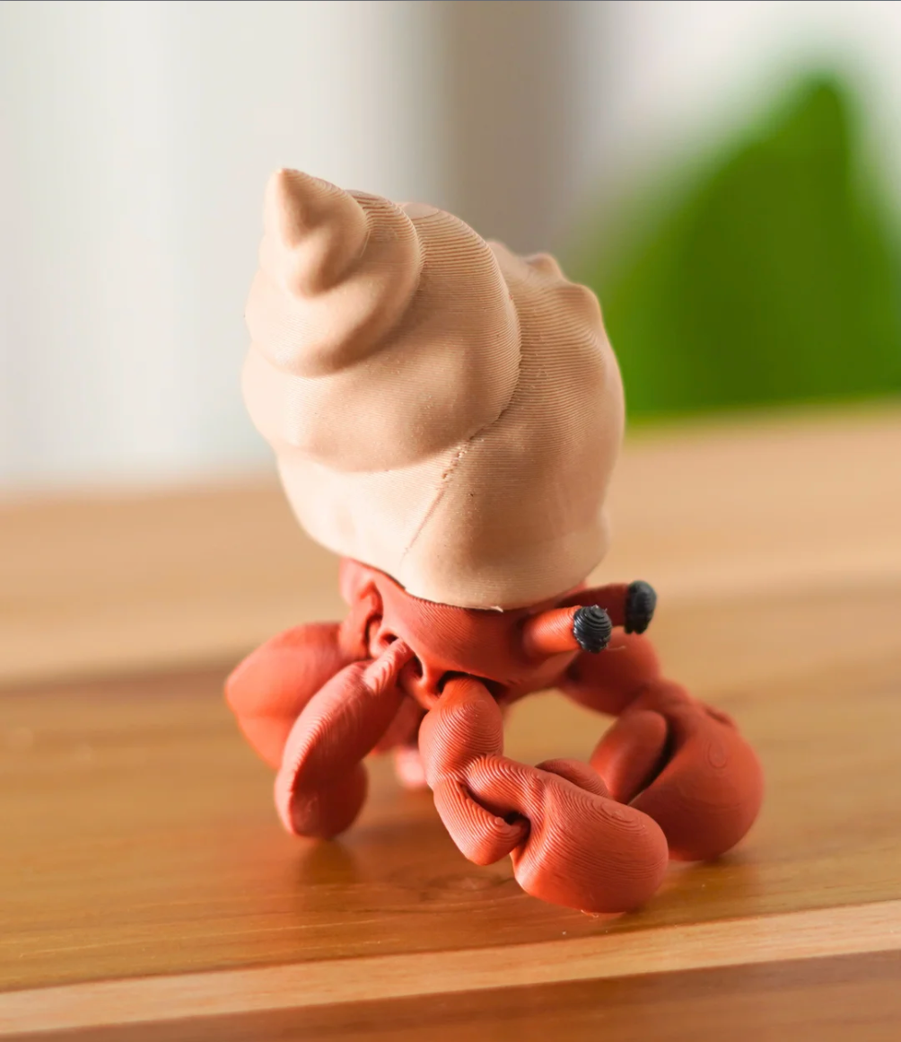 Articulated Hermit Crab - THE FLAPJACK3D STORE