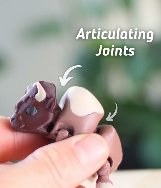 Articulated Bison - THE FLAPJACK3D STORE