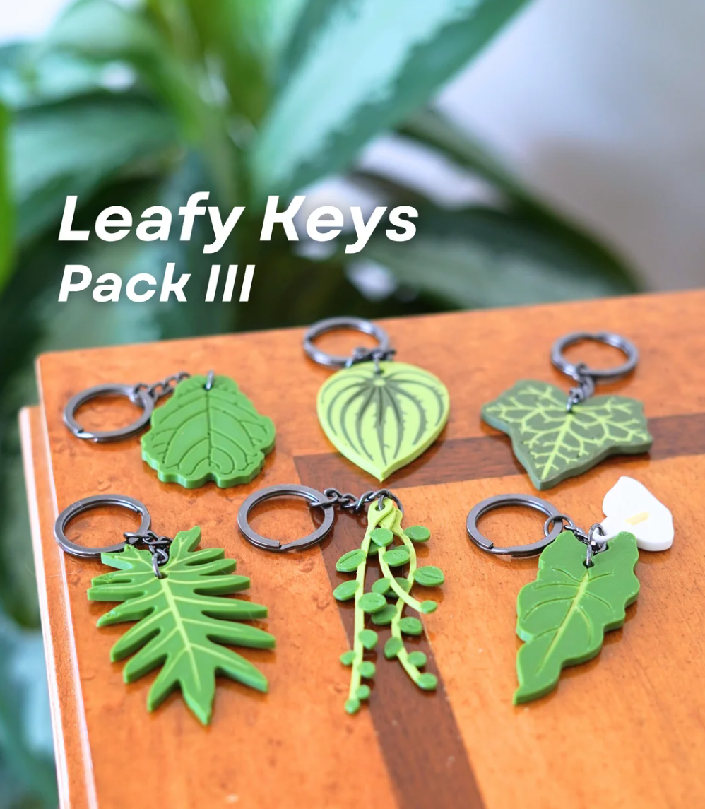 Leaf Keychains - THE FLAPJACK3D STORE