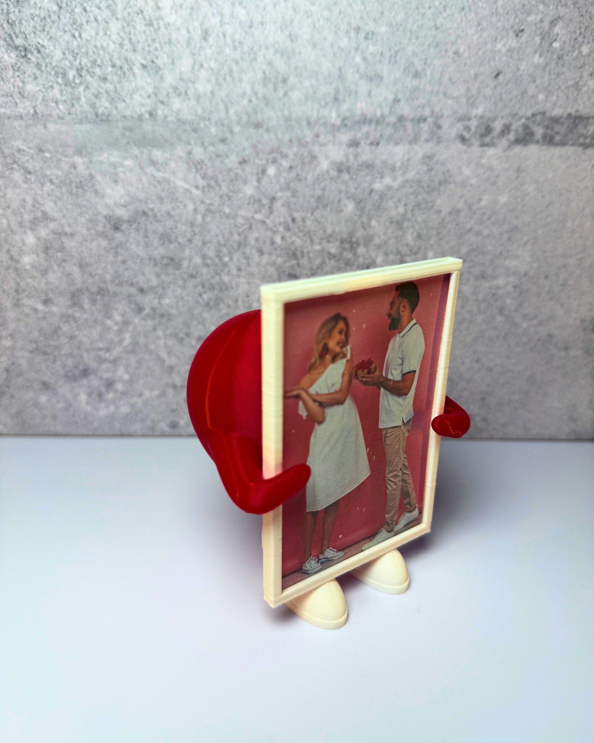 Heart Photo Holder - THE FLAPJACK3D STORE