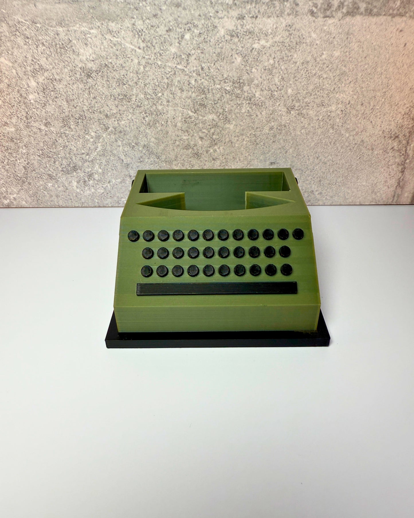 Typewriter Post-it Holder - THE FLAPJACK3D STORE