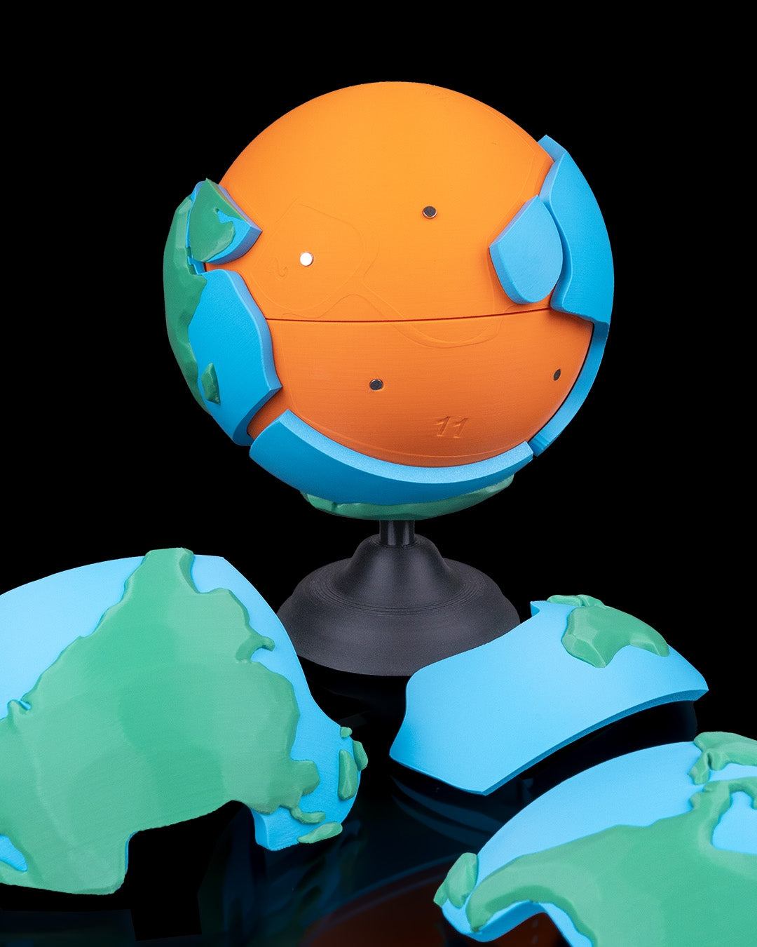 Earth Magnetic Puzzle - THE FLAPJACK3D STORE