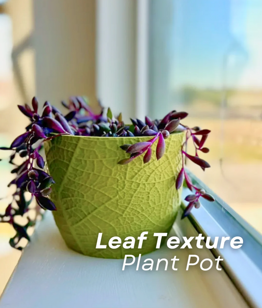 Leaf Texture Planter - THE FLAPJACK3D STORE