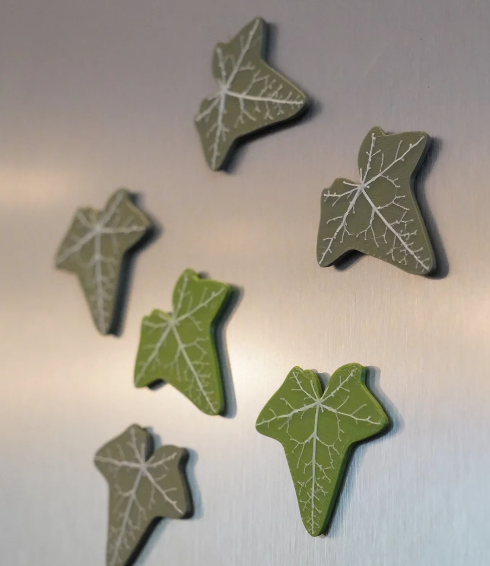 English Ivy Fridge Magnet - THE FLAPJACK3D STORE