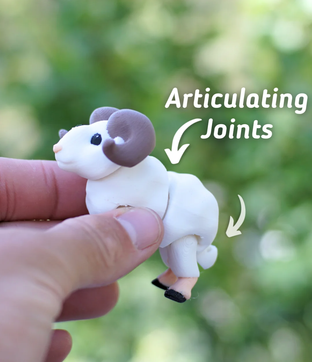 Articulated Ram - THE FLAPJACK3D STORE