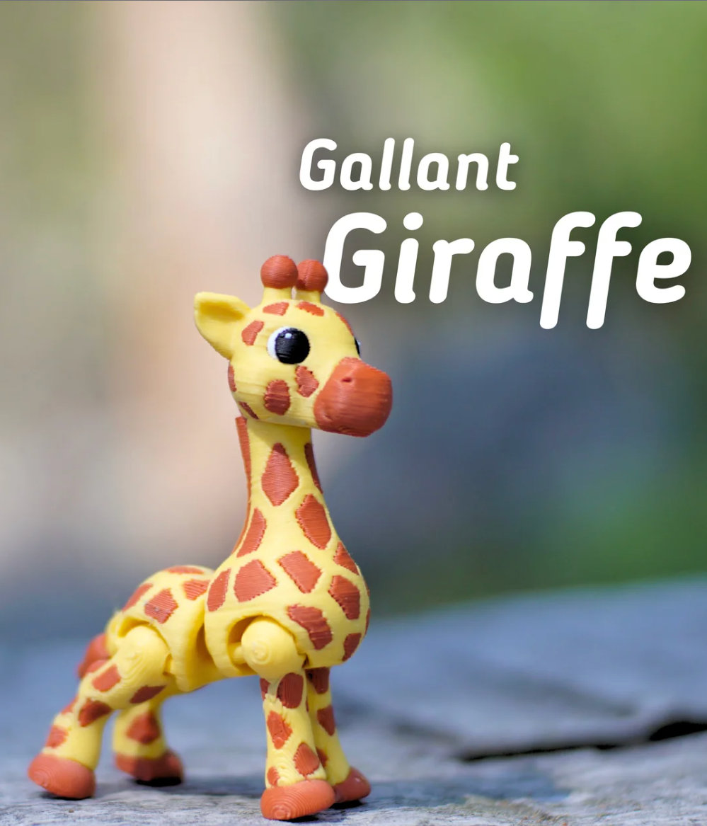 Articulated Giraffe - THE FLAPJACK3D STORE
