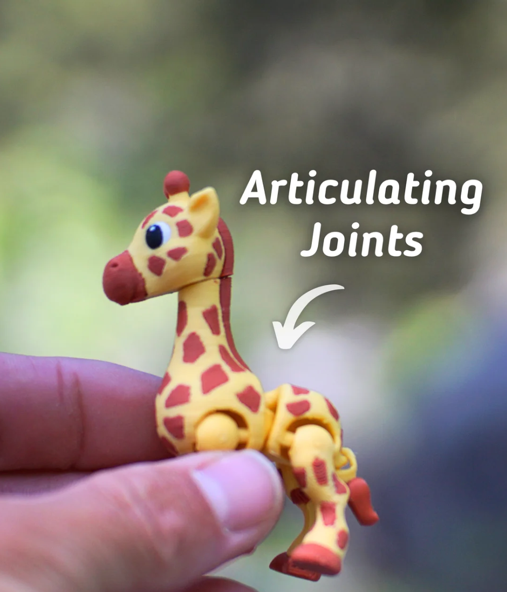 Articulated Giraffe - THE FLAPJACK3D STORE