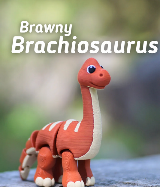 Articulated Brachiosaurus - THE FLAPJACK3D STORE