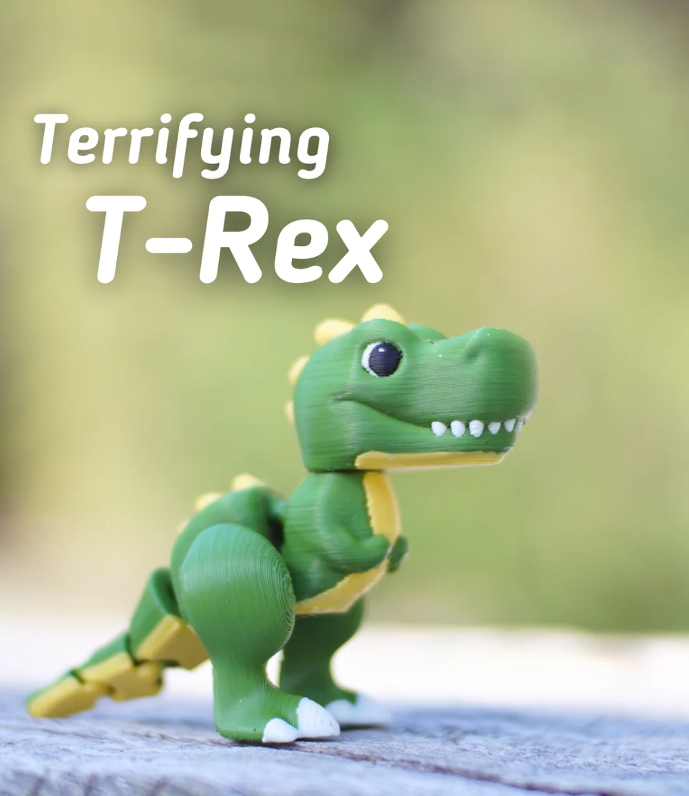 Articulated T-Rex - THE FLAPJACK3D STORE
