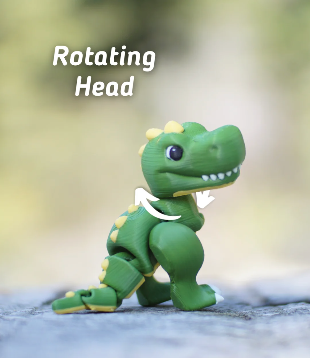 Articulated T-Rex - THE FLAPJACK3D STORE