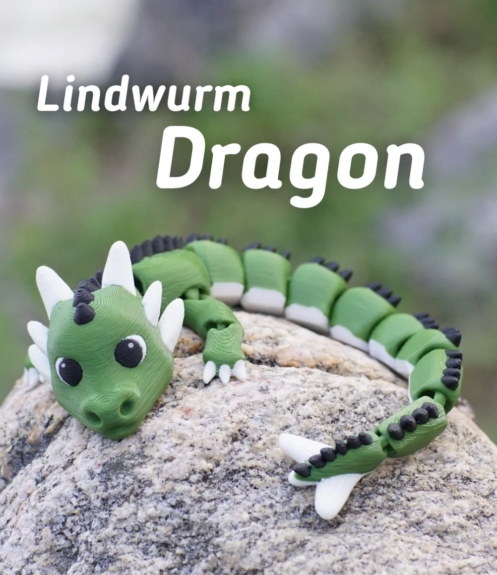 Articulated Dragon - THE FLAPJACK3D STORE