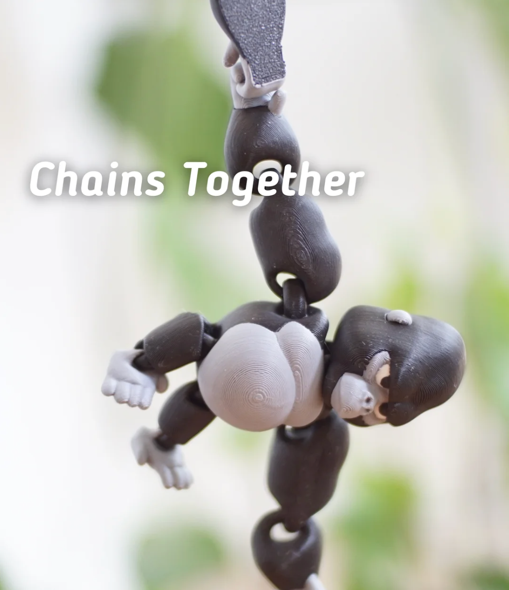 Articulated Gorilla - THE FLAPJACK3D STORE