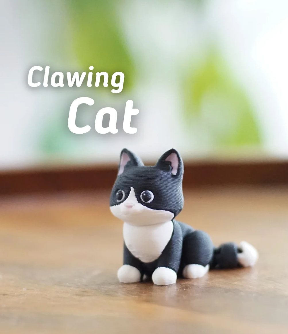 Articulated Cat - THE FLAPJACK3D STORE