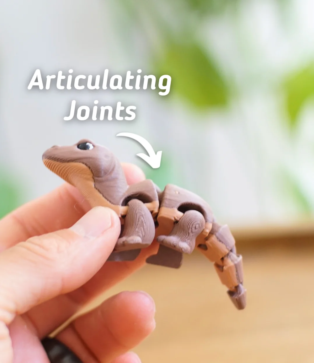 Articulating Komodo Dragon - THE FLAPJACK3D STORE