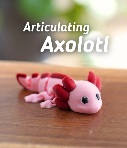 Articulated Axolotl - THE FLAPJACK3D STORE