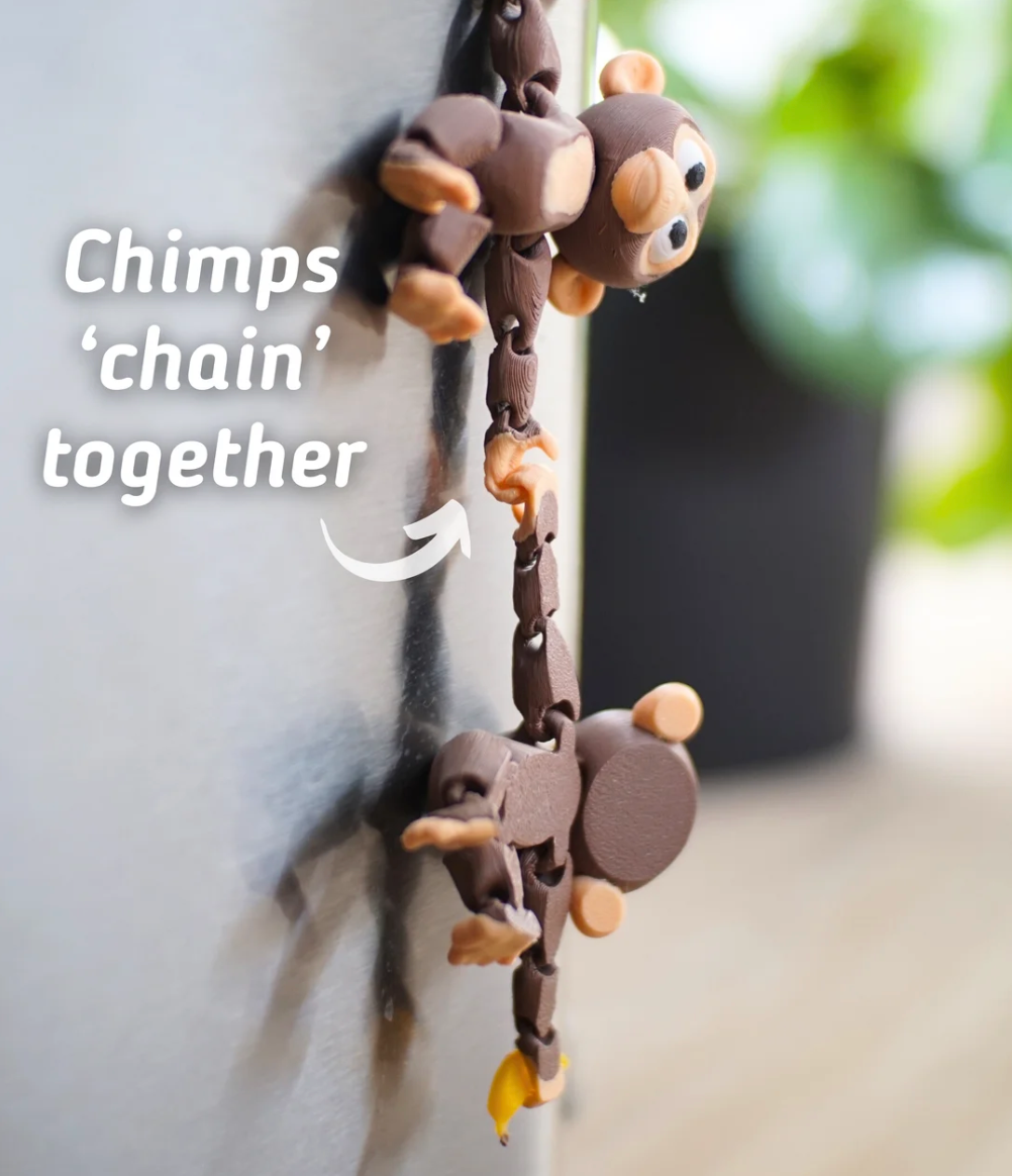 Articulated Chimpanzee - THE FLAPJACK3D STORE