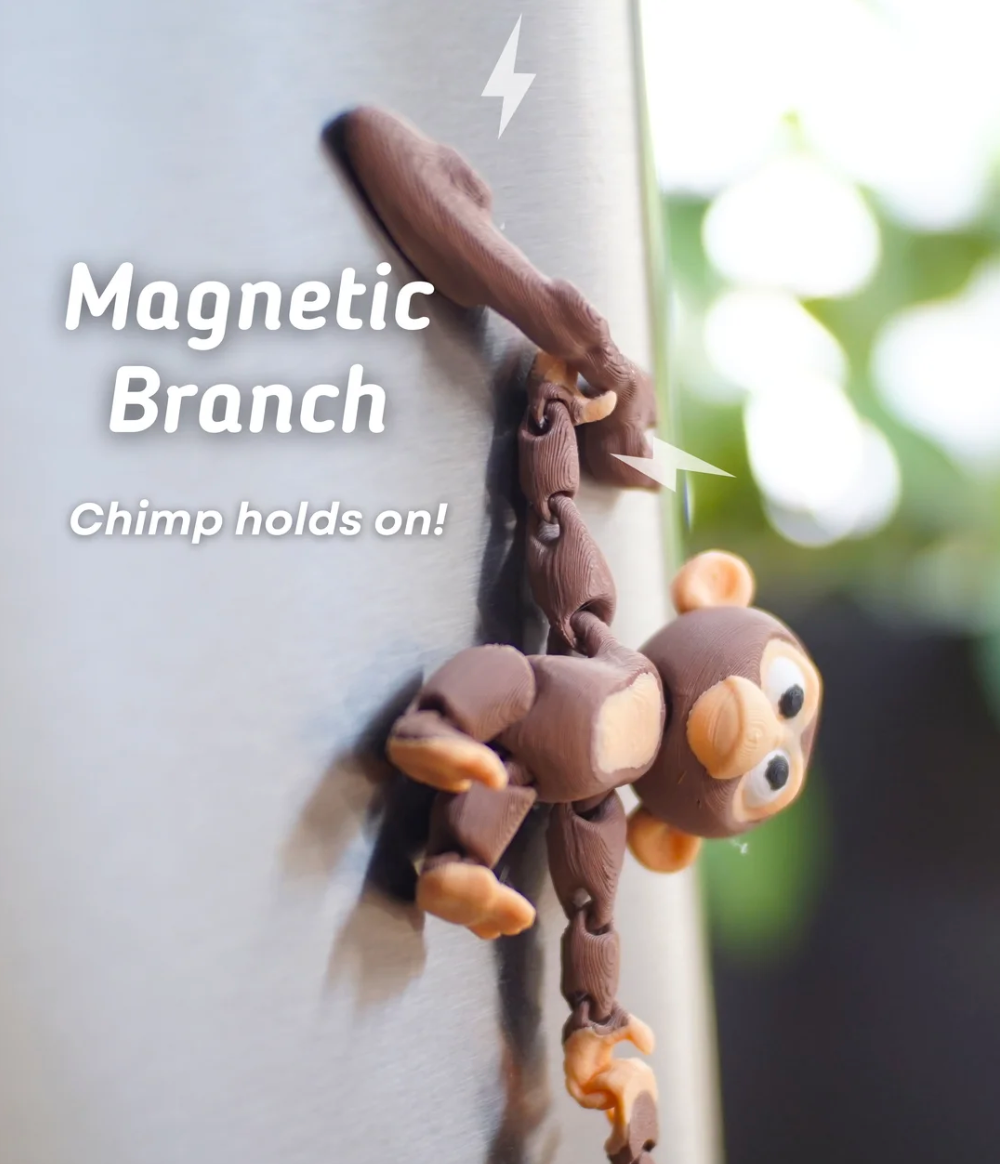 Articulated Chimpanzee - THE FLAPJACK3D STORE