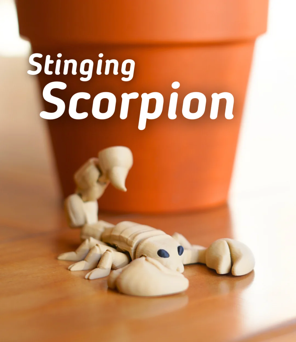 Articulated Scorpion - THE FLAPJACK3D STORE
