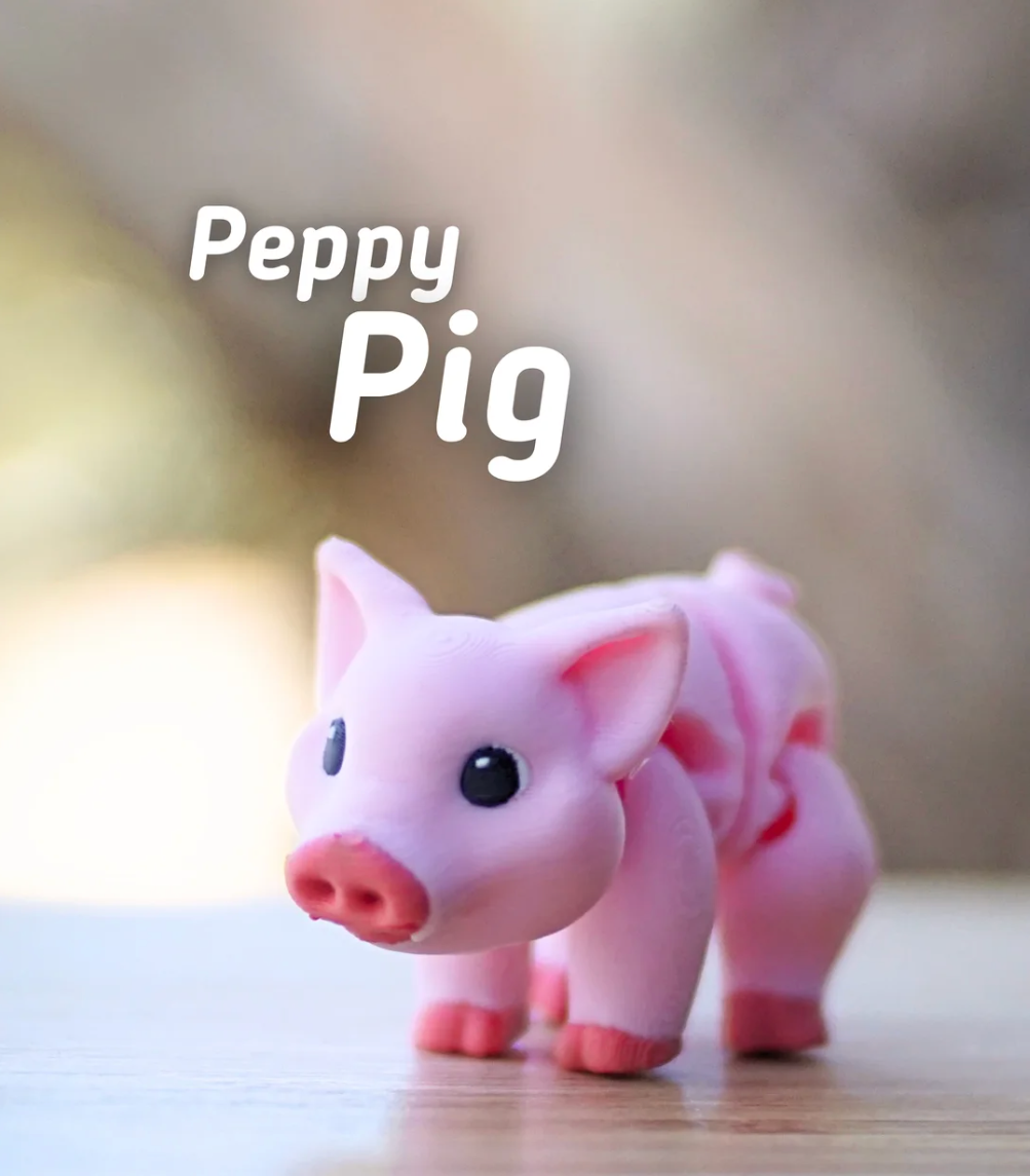 Articulated Pig - THE FLAPJACK3D STORE
