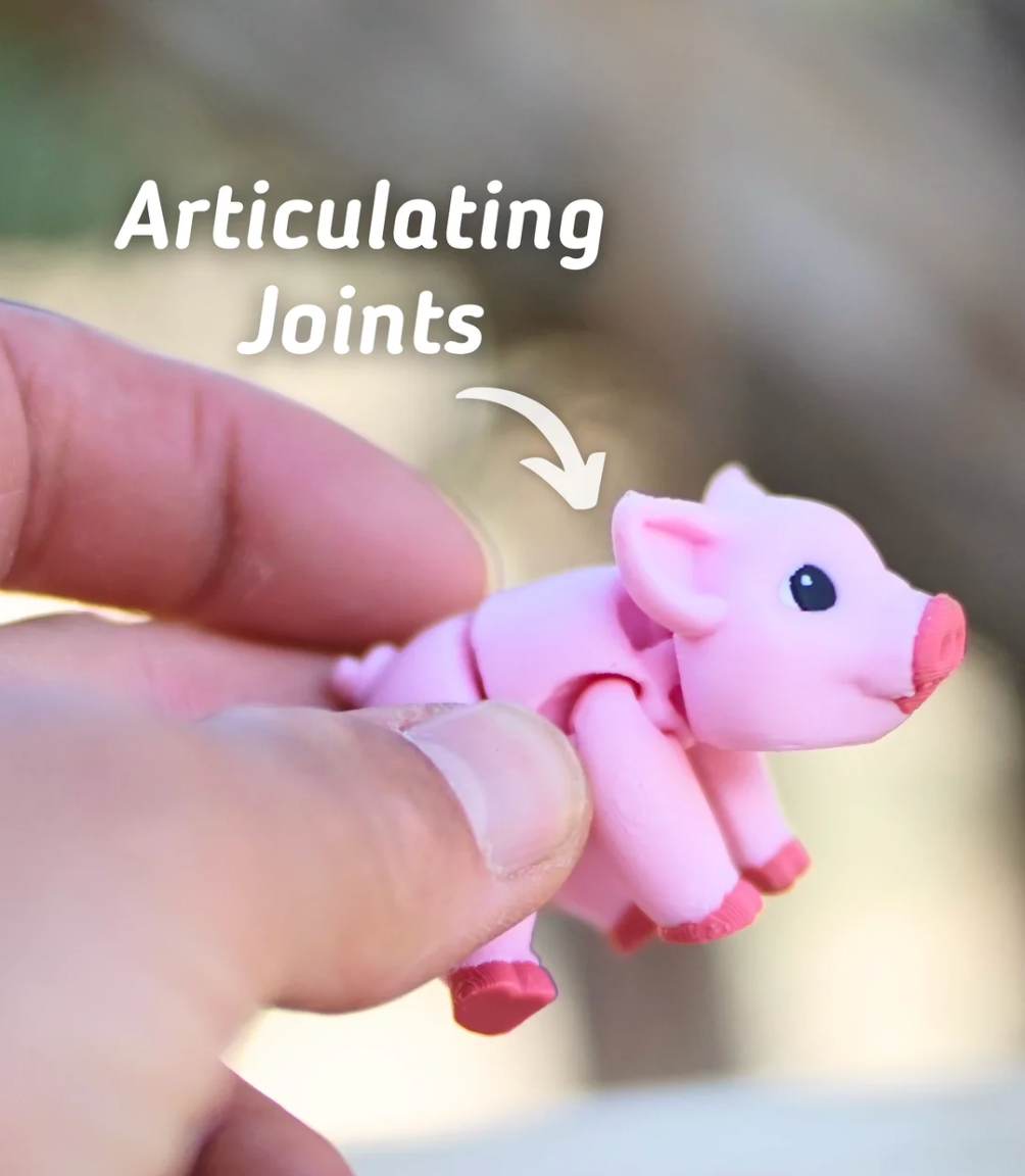 Articulated Pig - THE FLAPJACK3D STORE