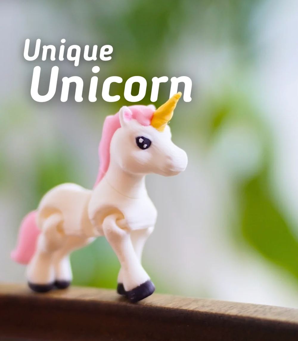 Articulated Unicorn - THE FLAPJACK3D STORE