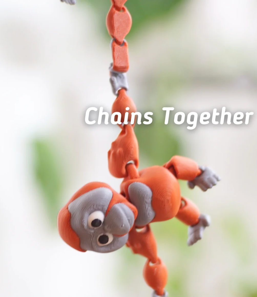 Articulated Orangutan - THE FLAPJACK3D STORE