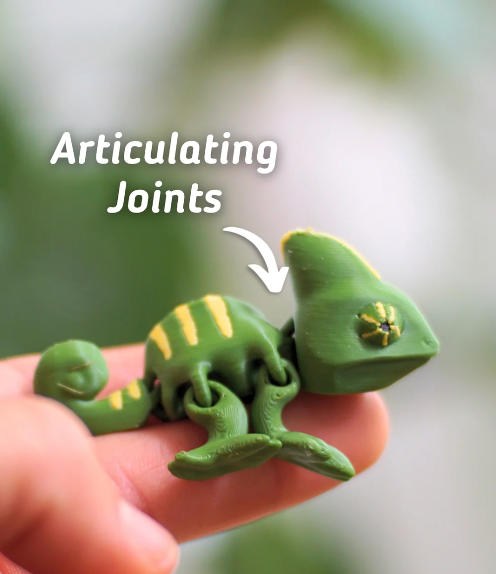 Articulated Chameleon - THE FLAPJACK3D STORE
