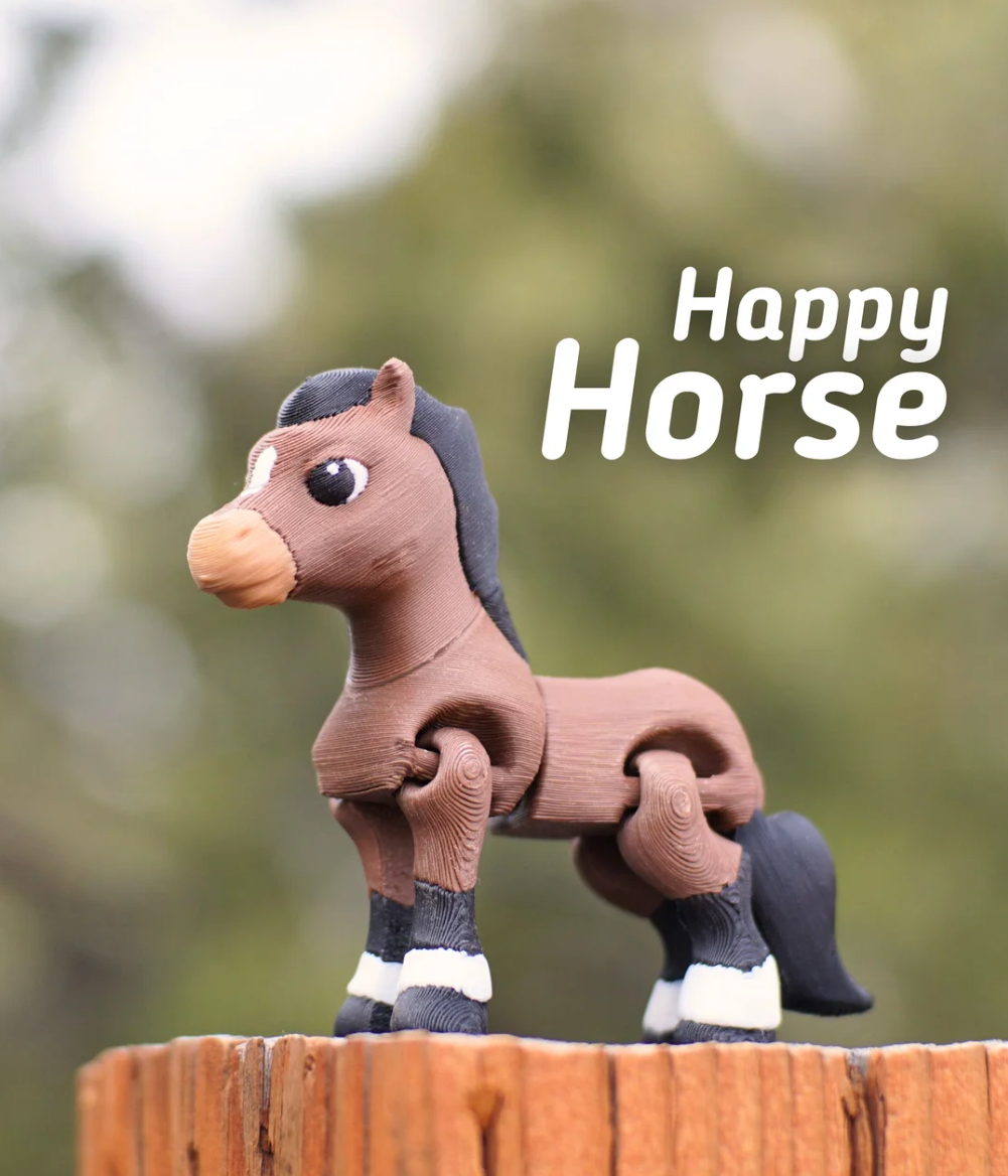 Articulated Horse - THE FLAPJACK3D STORE