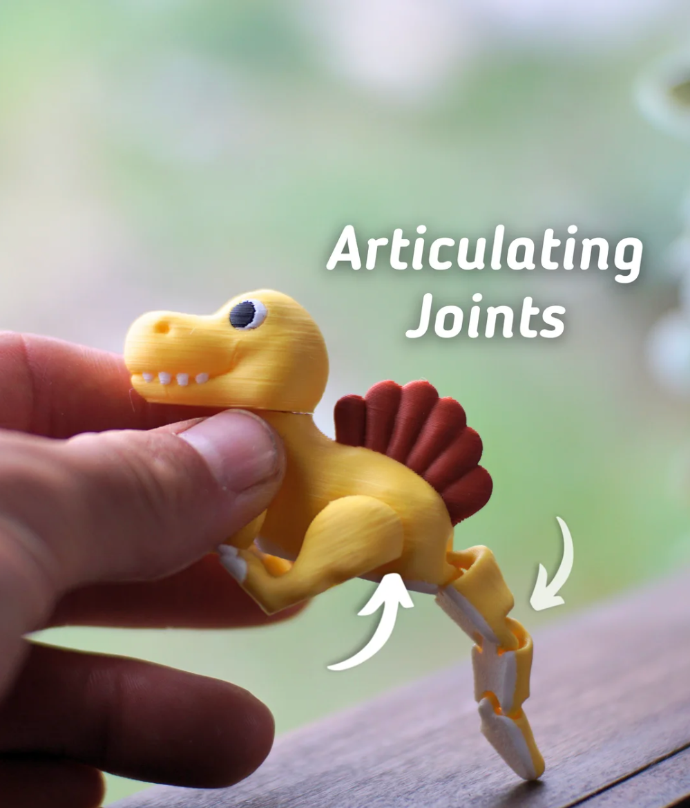 Articulated Spinosaurus - THE FLAPJACK3D STORE