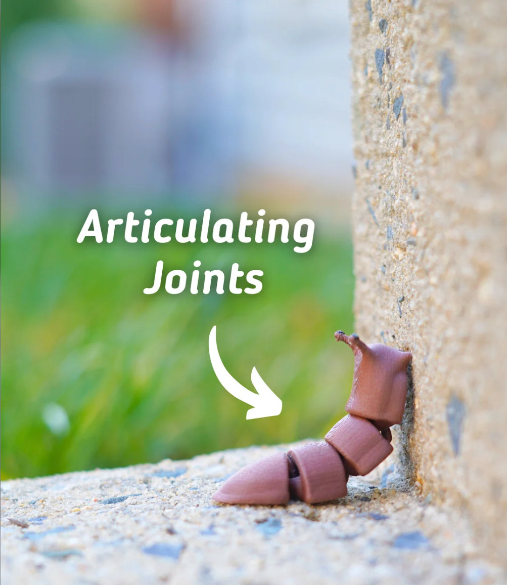 Articulated Slug - THE FLAPJACK3D STORE