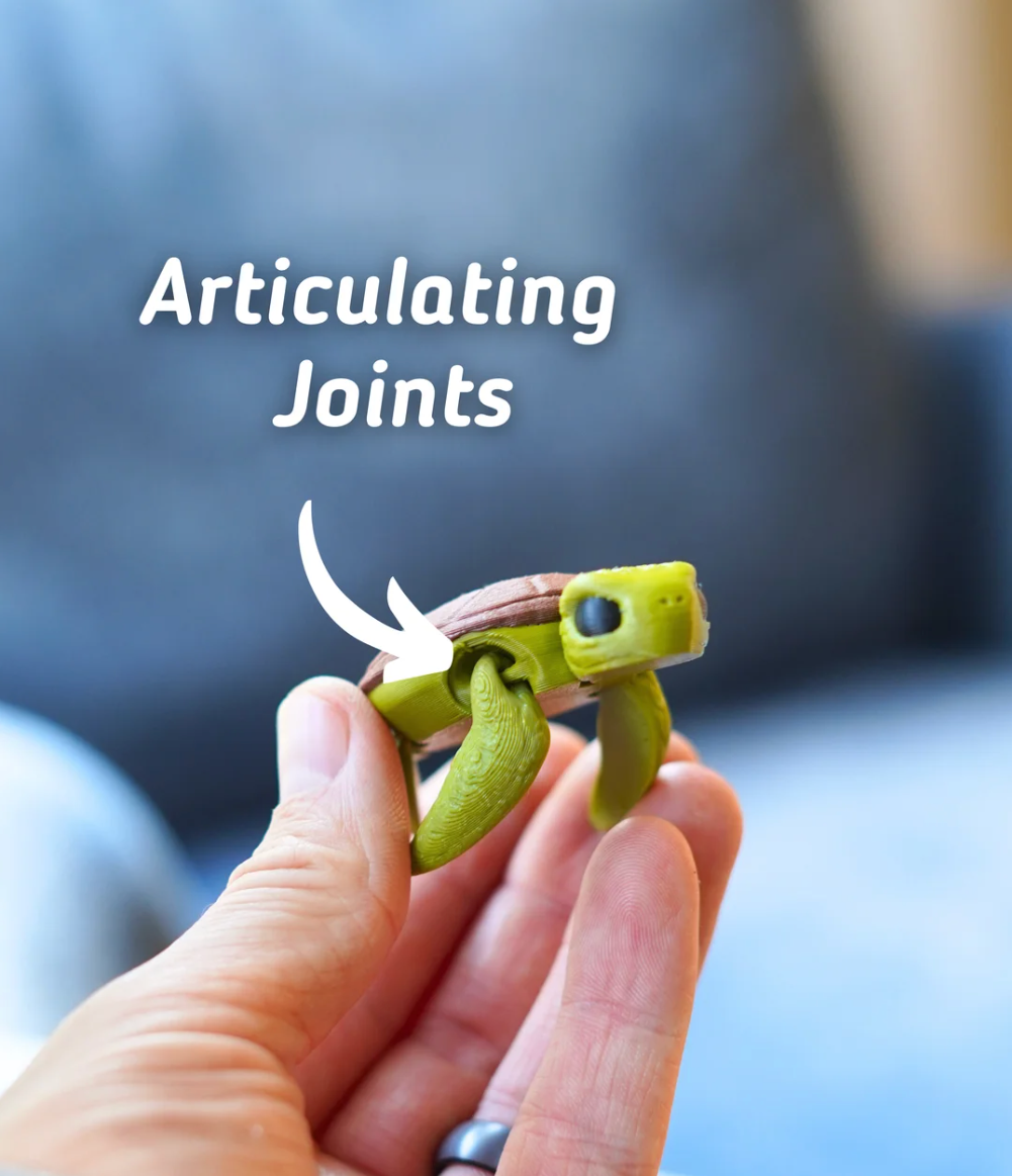 Articulated Turtle - THE FLAPJACK3D STORE