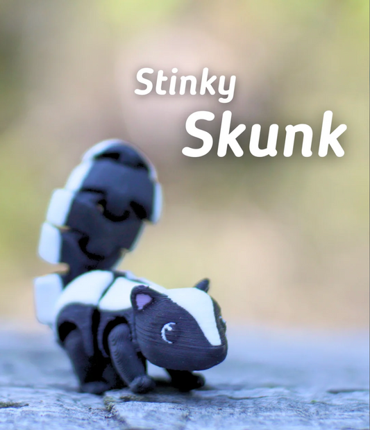 Articulated Skunk - THE FLAPJACK3D STORE