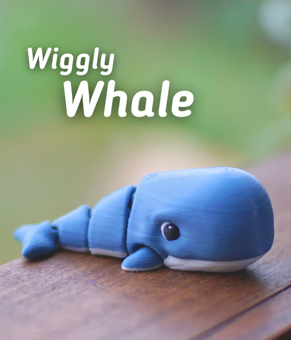 Articulated Whale - THE FLAPJACK3D STORE