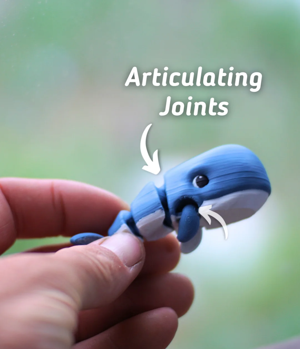 Articulated Whale - THE FLAPJACK3D STORE