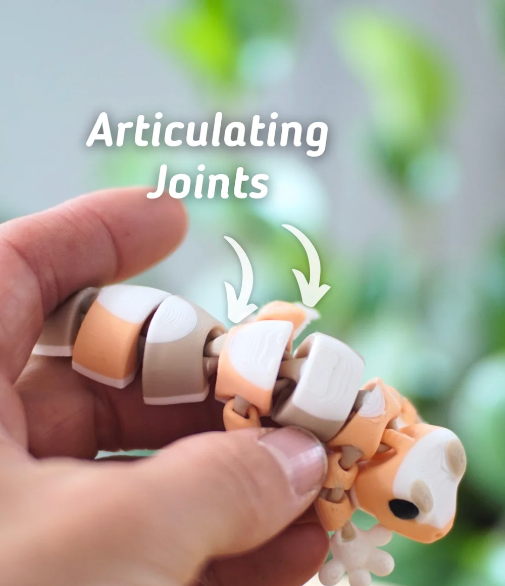Articulated Gecko - THE FLAPJACK3D STORE