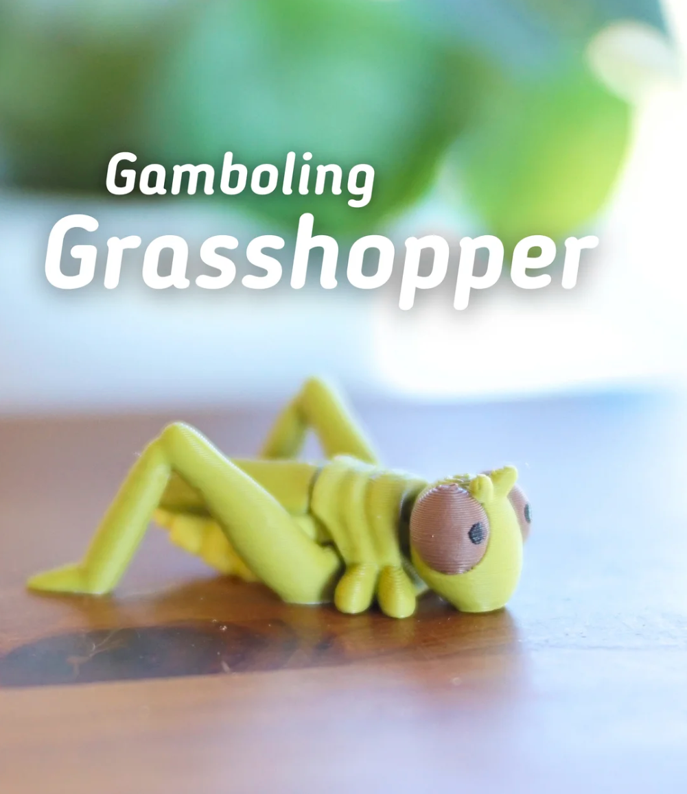 Articulated Grasshopper - THE FLAPJACK3D STORE