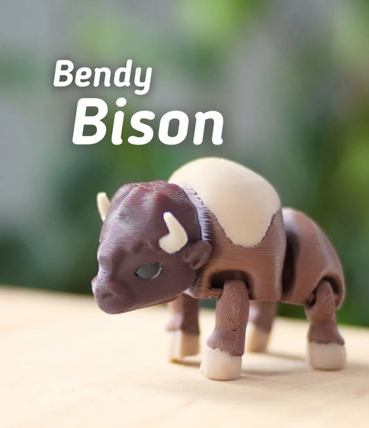 Articulated Bison - THE FLAPJACK3D STORE