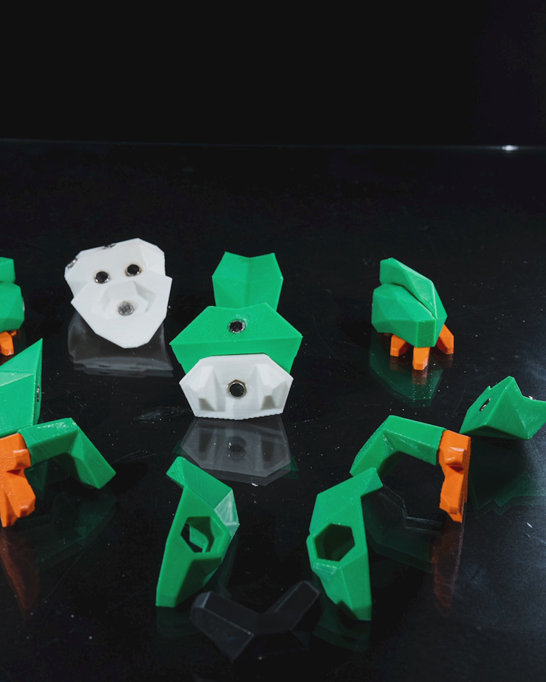 3D Printed Frog Puzzle