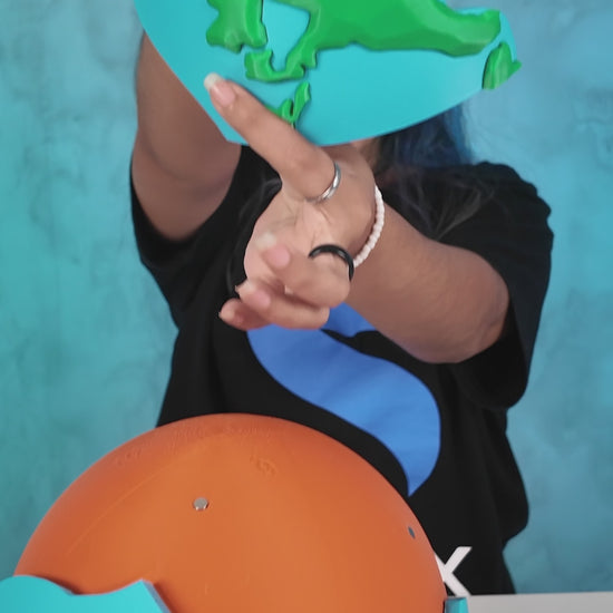 3D Printed Earth Puzzle